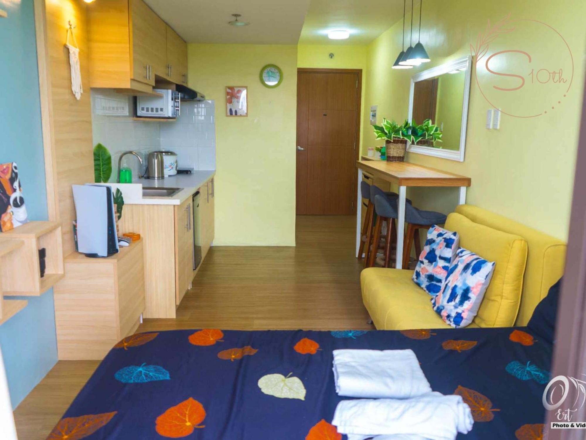 Magallanes Araba Yolu yakınında 24 m2 stüdyo Daire, 1 banyolu Tagaytay City Dış mekan fotoğraf